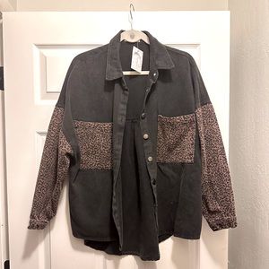 Cheetah Denim jacket
